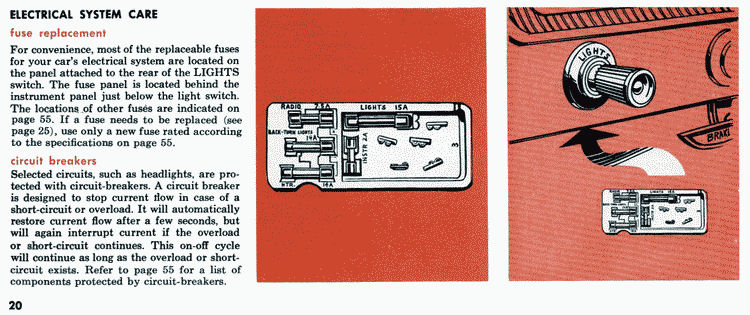 1964 Ford Fairlane Owners Manual Page 9